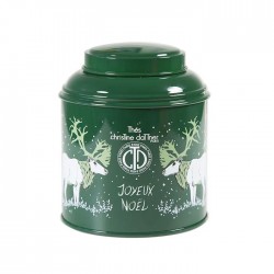 Joyeux Noël vert Boite laquée 100g