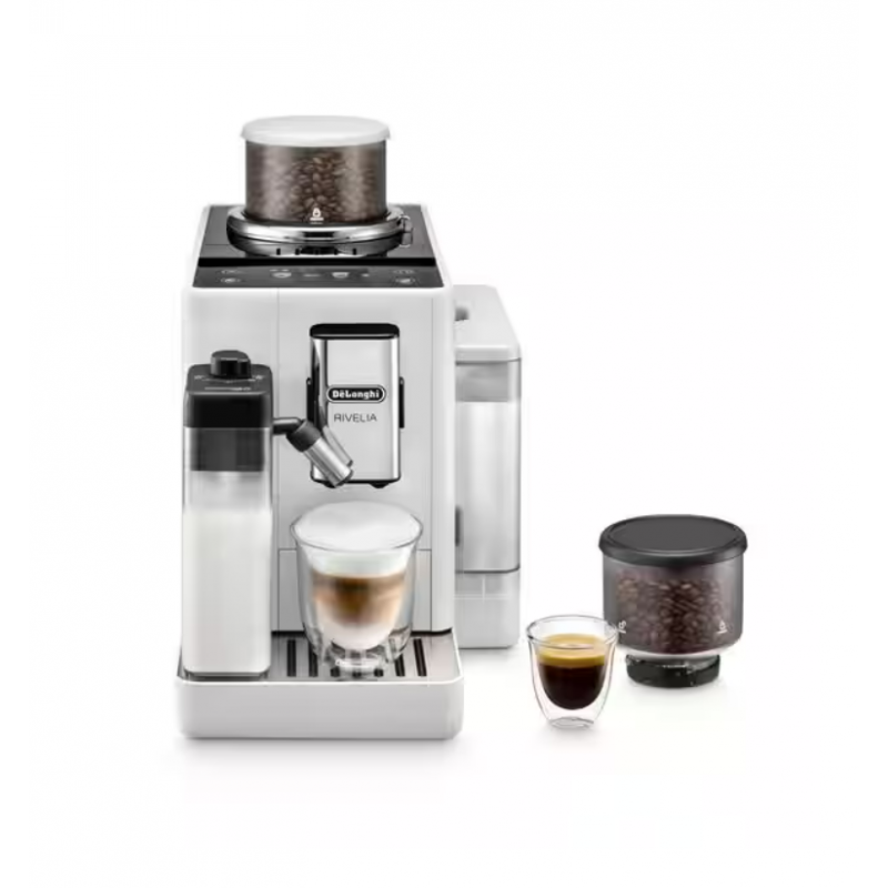 Machine expresso Delonghi Rivelia latté - blanche, Delonghi
